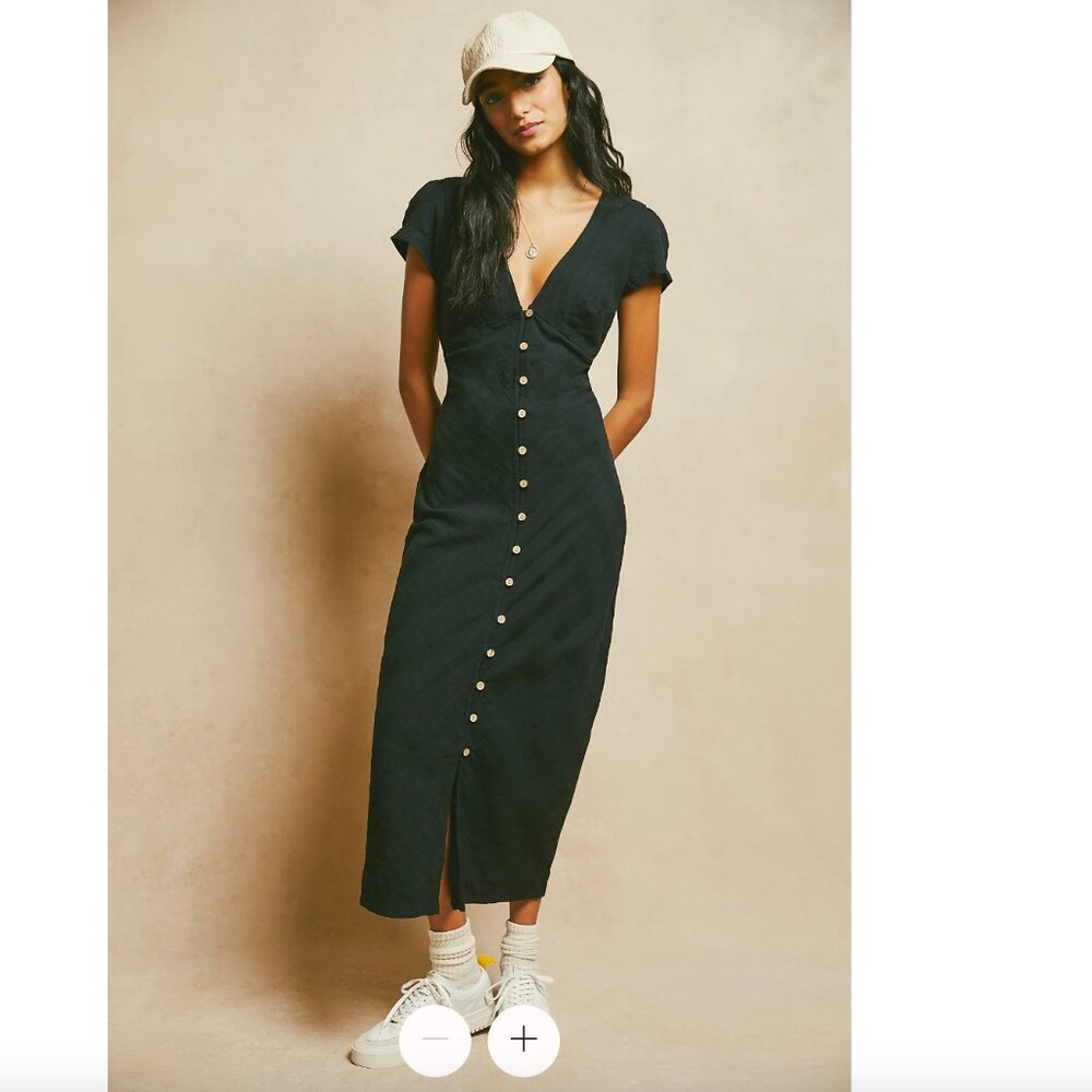 Free People New in Town Midi dress